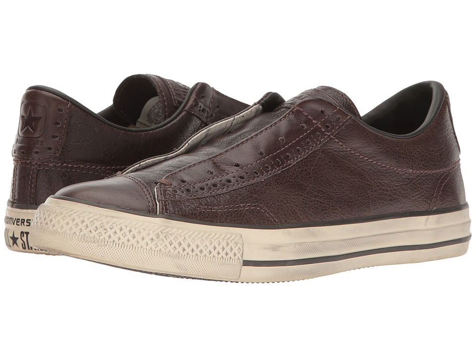 Converse by John Varvatos Chuck Taylor All Star Vintage Slip (Chocolate/Turtledove/Beluga) Lace Up Cap Toe Shoes