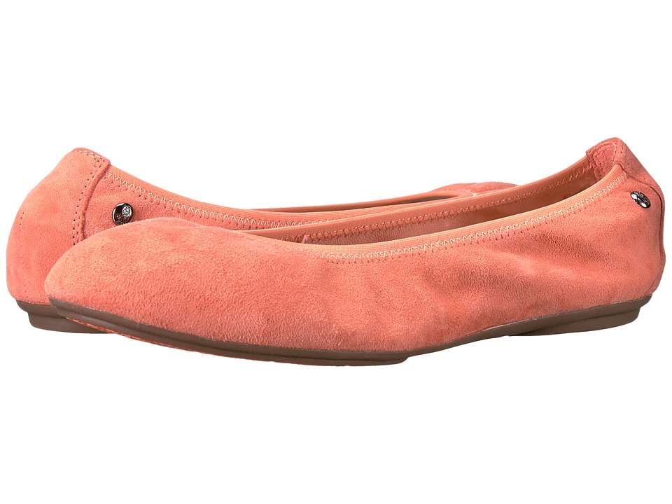Hush Puppies Chaste Ballet (Coral Suede 2) Women