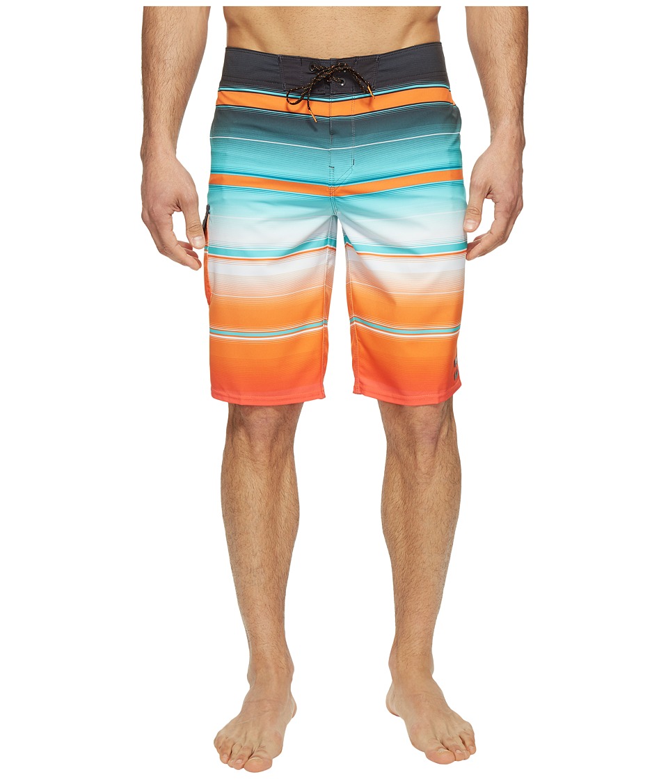 Billabong All Day X Stripe Boardshorts (Orange) Men