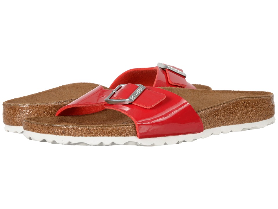 Birkenstock Madrid (Tango Red Patent Birko-Flor) Women