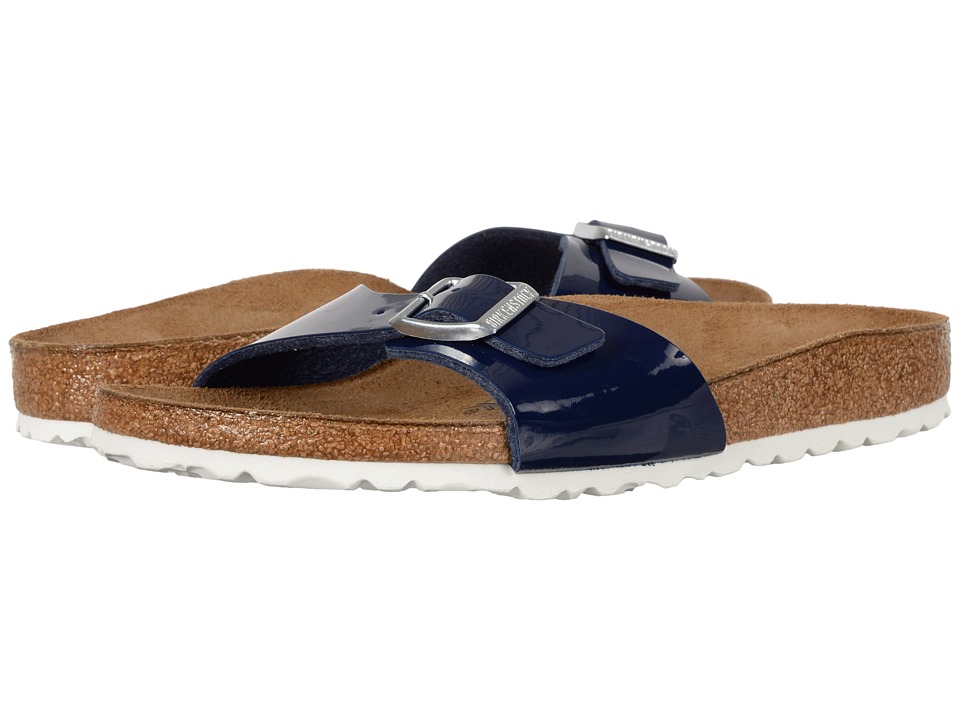 Birkenstock Madrid (Dress Blues Patent Birko-Flor) Women