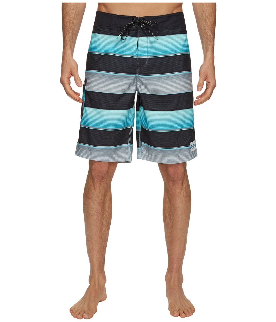 Billabong All Day Originals Stripe Boardshorts (Mint) Men