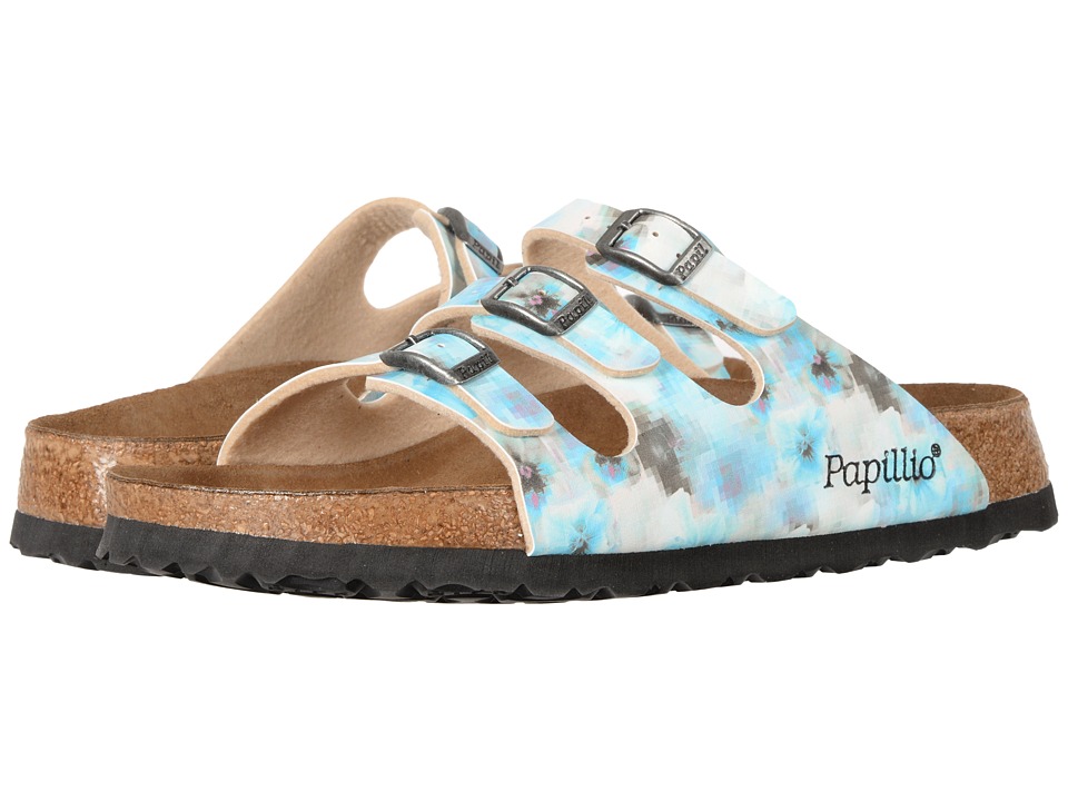 Birkenstock Florida Pixel Soft Footbed (Pixel Blue Birko-Flor) Women
