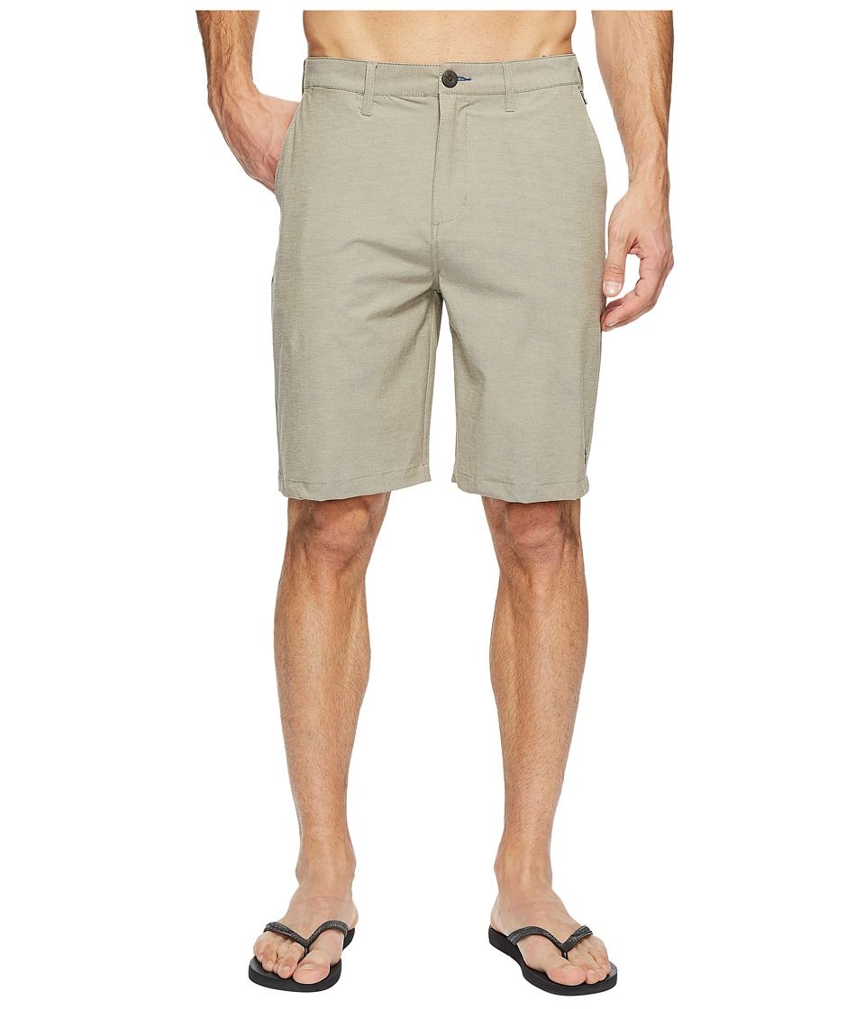 Billabong Crossfire X Twill Walkshorts (Light Khaki Heather) Men