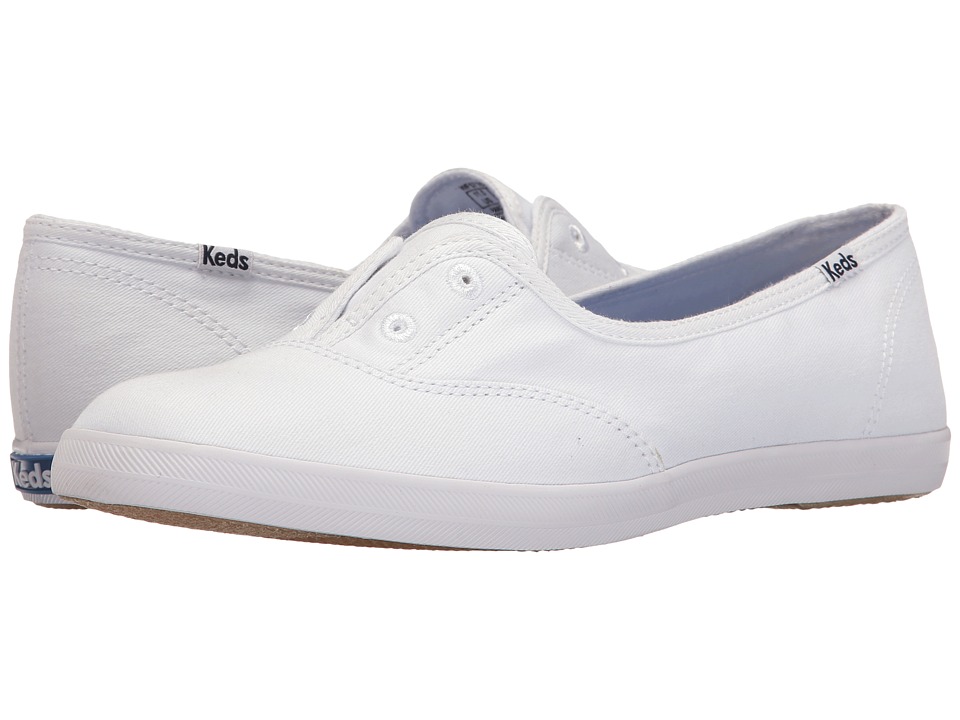 Keds Chillax Mini Seasonal Solid (White) Women
