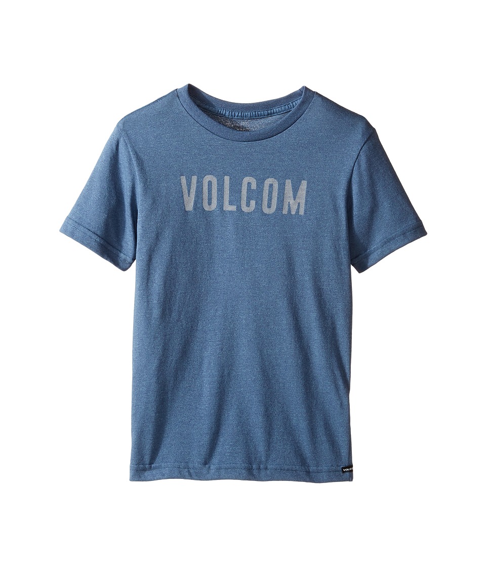 Volcom Kids Trucky Short Sleeve Tee (Toddler/Little Kids) (Blue Plum) Boy