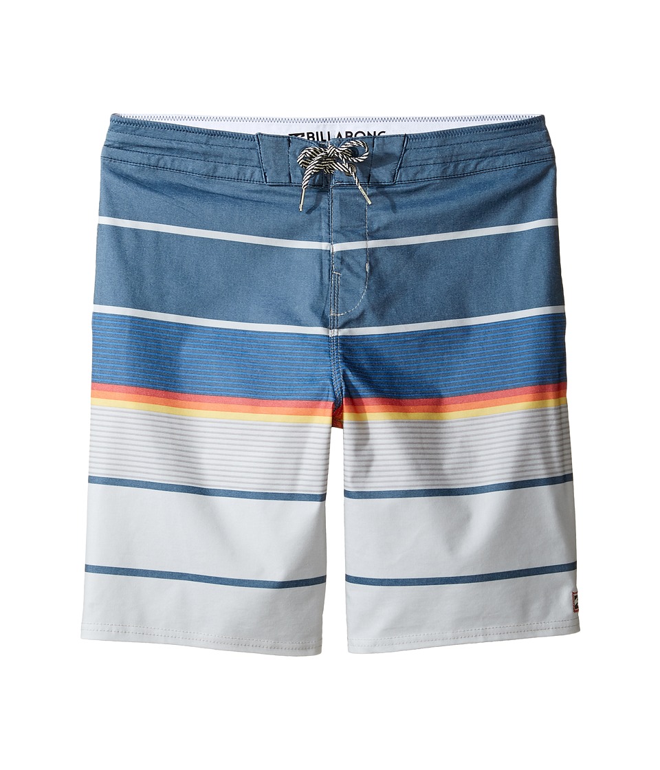 Billabong Kids Spinner LT Boardshorts (Big Kids) (Navy) Boy