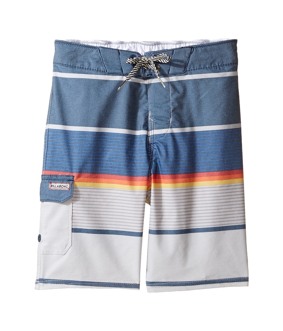 Billabong Kids Spinner LT Boardshorts (Toddler/Little Kids) (Navy) Boy
