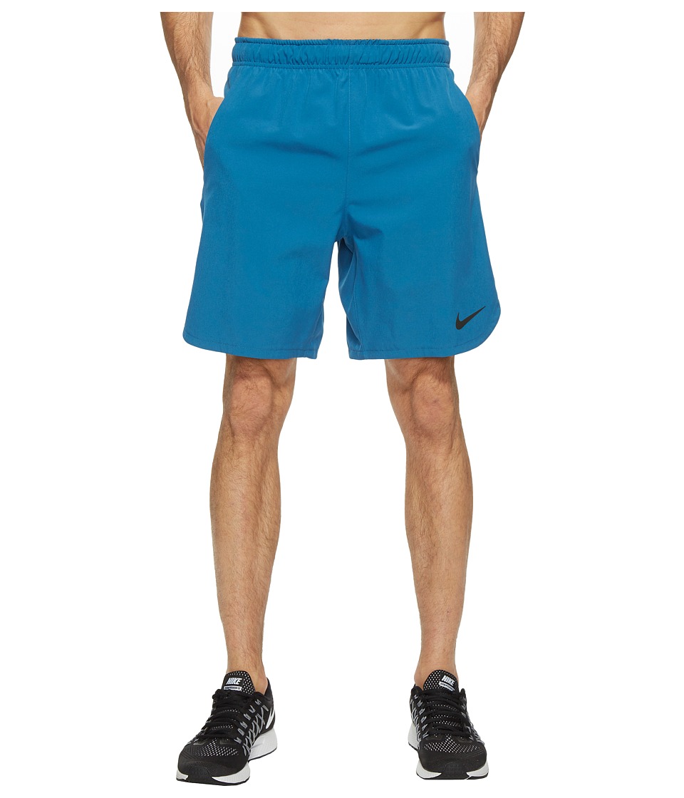 Nike Flex 8 Training Short (Industrial Blue/Black) Men