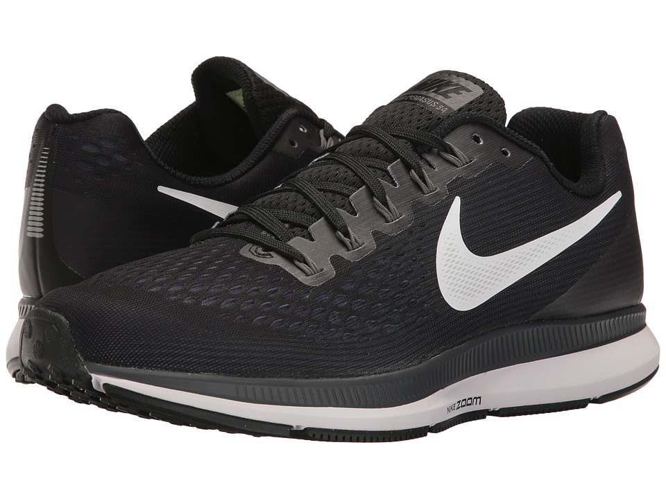 Nike Air Zoom Pegasus 34 (Black/White/Dark Grey/Anthracite) Men