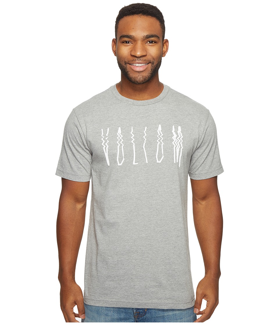 Volcom Smear T-Shirt (Heather Grey) Men