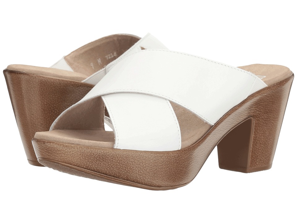 Munro Yuma (White Leather) Women