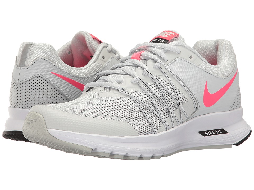 Nike Air Relentless 6 (Pure Platinum/Racer Pink/Black) Women