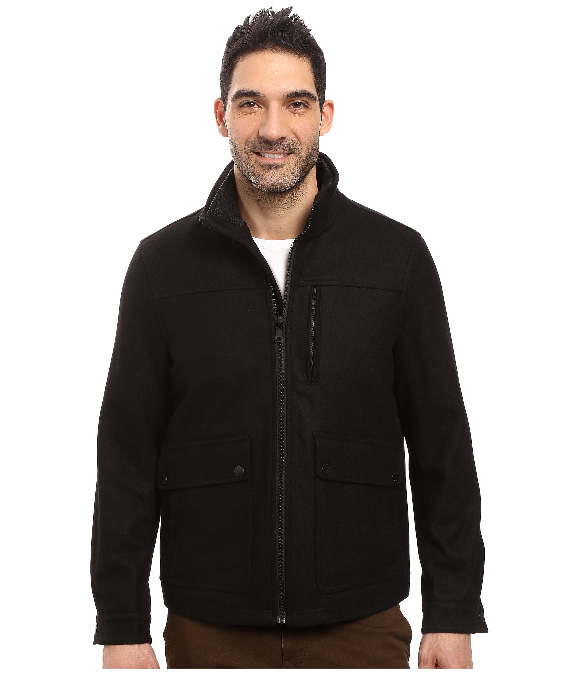 Tan Pea Coat Macy S Tradingbasis J Cl Hooded Jacket Indigo Heather