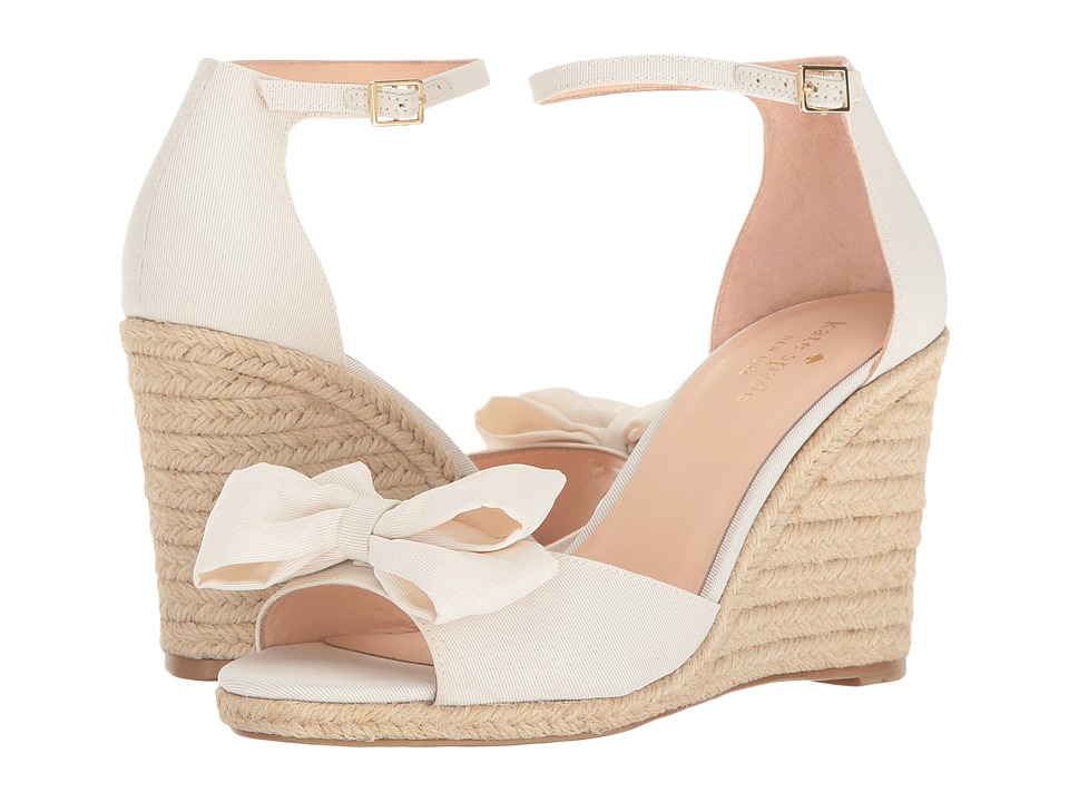 Kate Spade New York Broome (Ivory Grosgrain) Women
