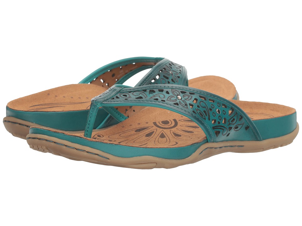 Earth Maya (Teal Soft Leather) Women