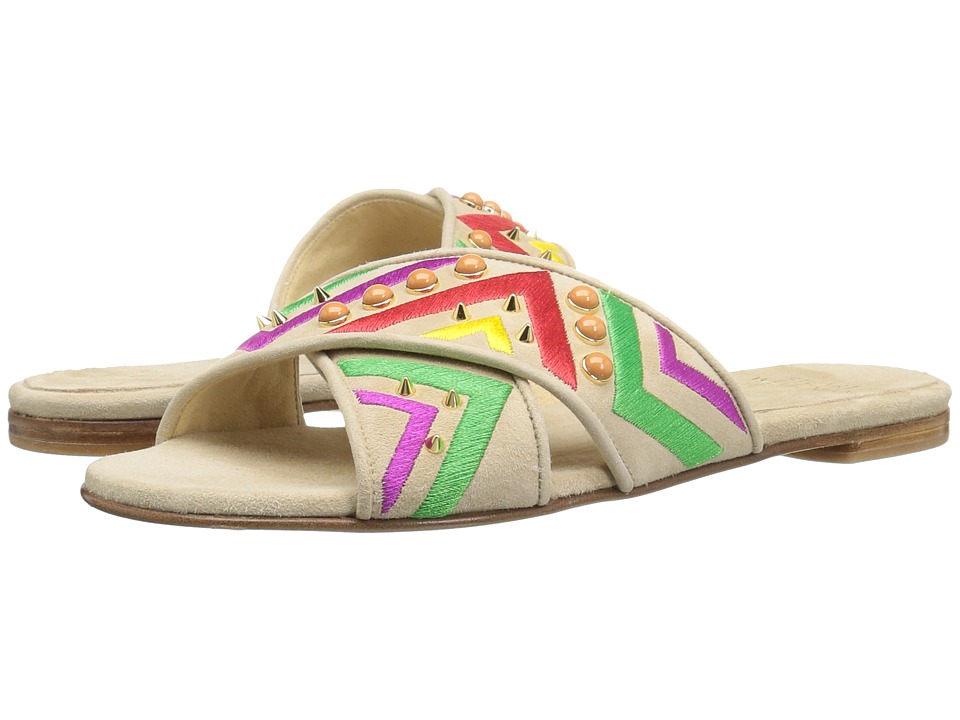Stuart Weitzman Buttoncandy (Beach Suede) Women