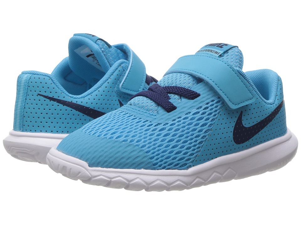 Nike Kids Flex Experience 5 (Infant/Toddler) (Chlorine Blue/Binary Blue/Polarized Blue) Boys Shoes