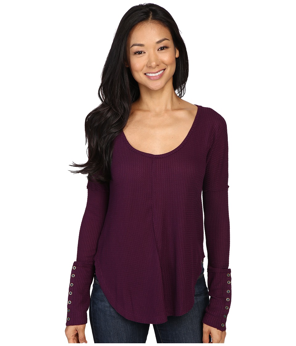 Lucky Brand Thermal Tee (Winter Bloom) Women