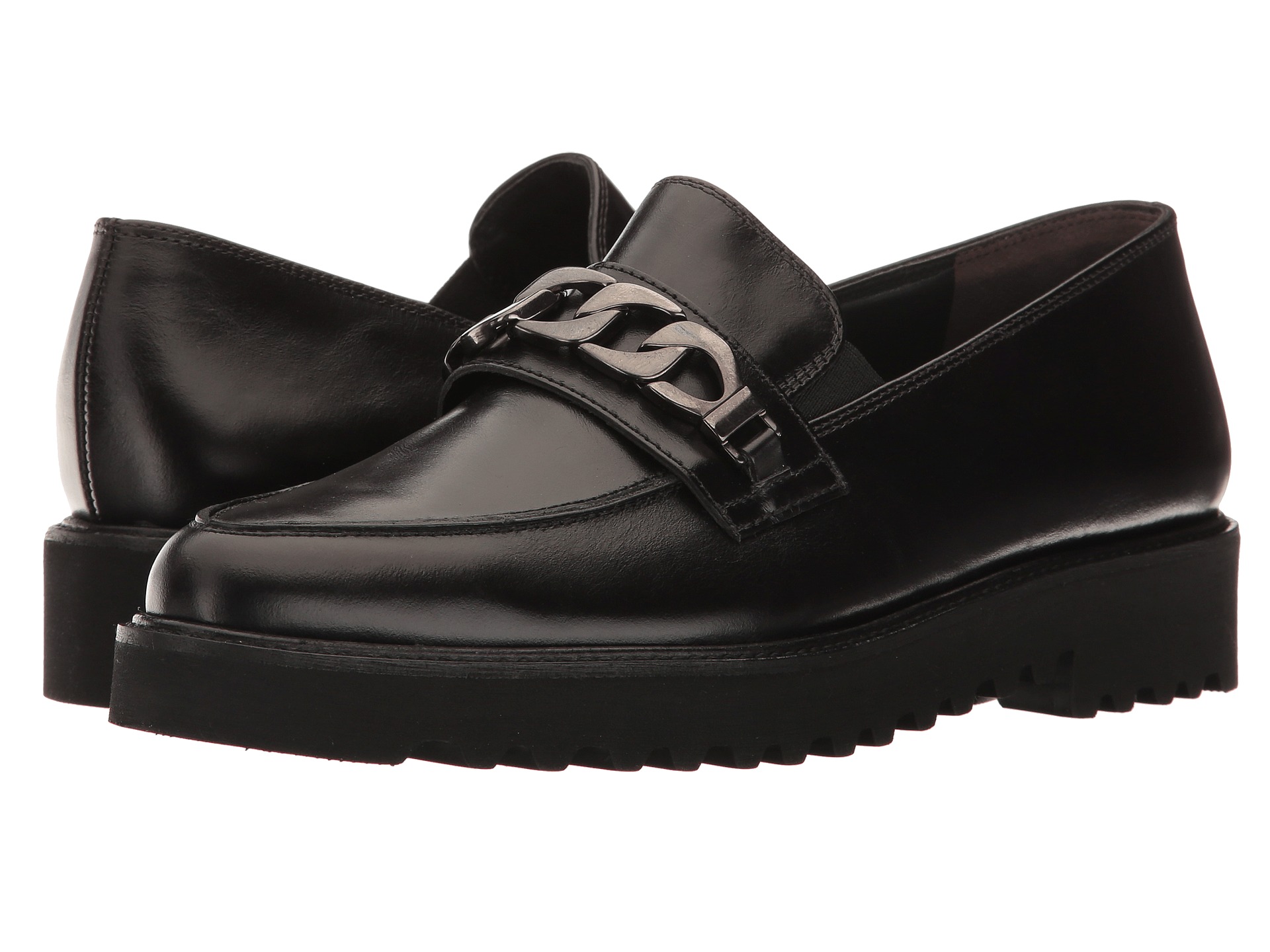 Paul Green Maria Loafer Black Leather - Zappos.com Free Shipping BOTH Ways