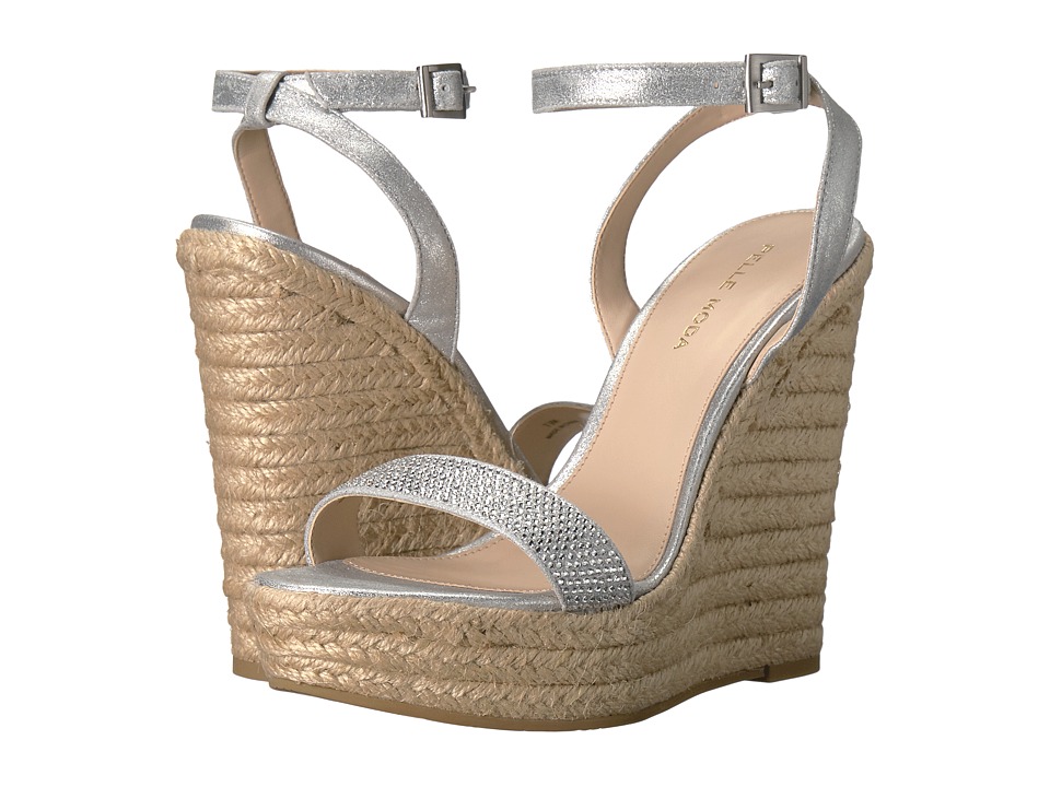 Pelle Moda Only (Silver Metallic Suede) Women