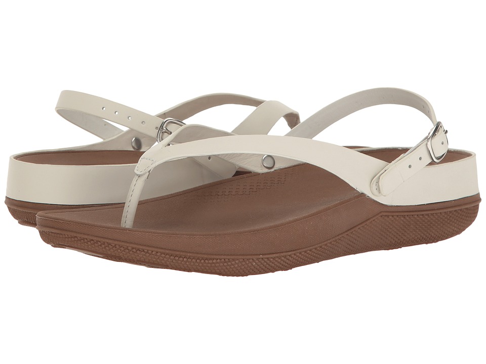 FitFlop Flip Leather Sandals (Urban White) Women