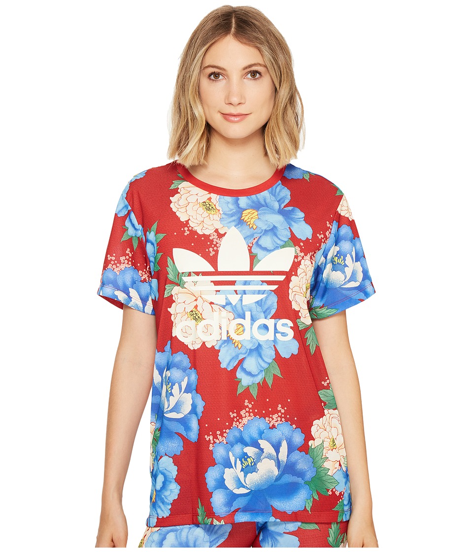 adidas Originals Chita Boyfriend Tee (Multicolor) Women