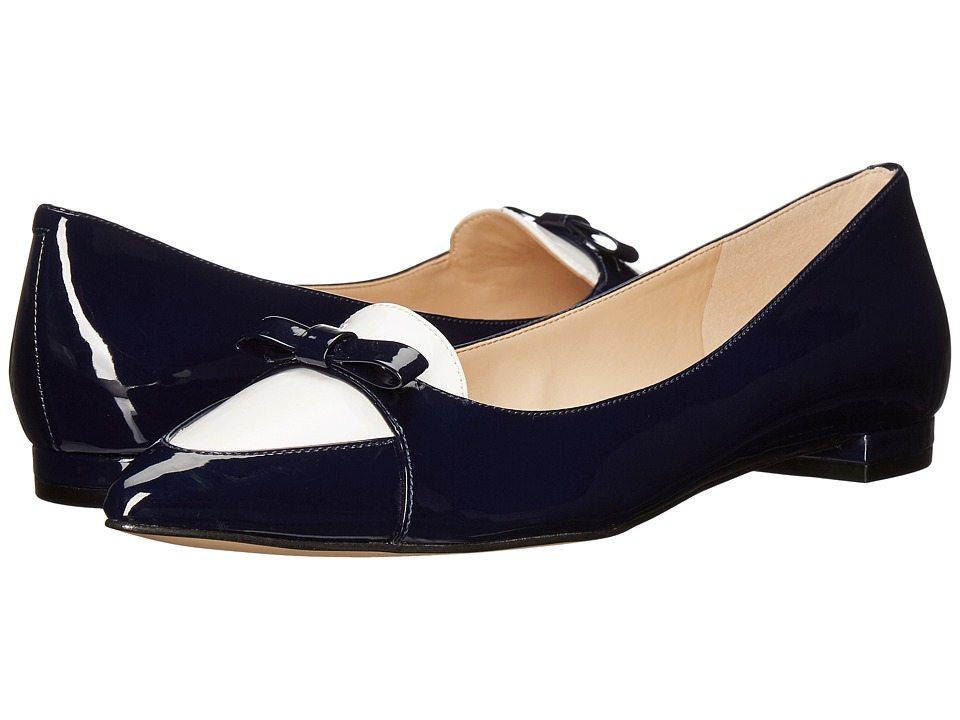 Nine West Anemone 3 (Navy/White Patent) Women