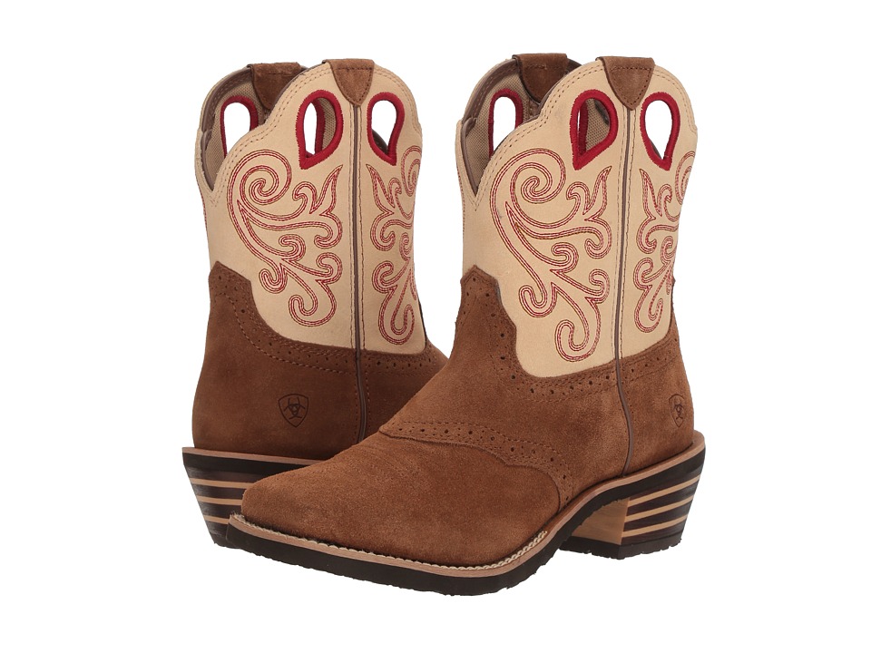 Ariat Riata (Toffee/Cream) Cowboy Boots