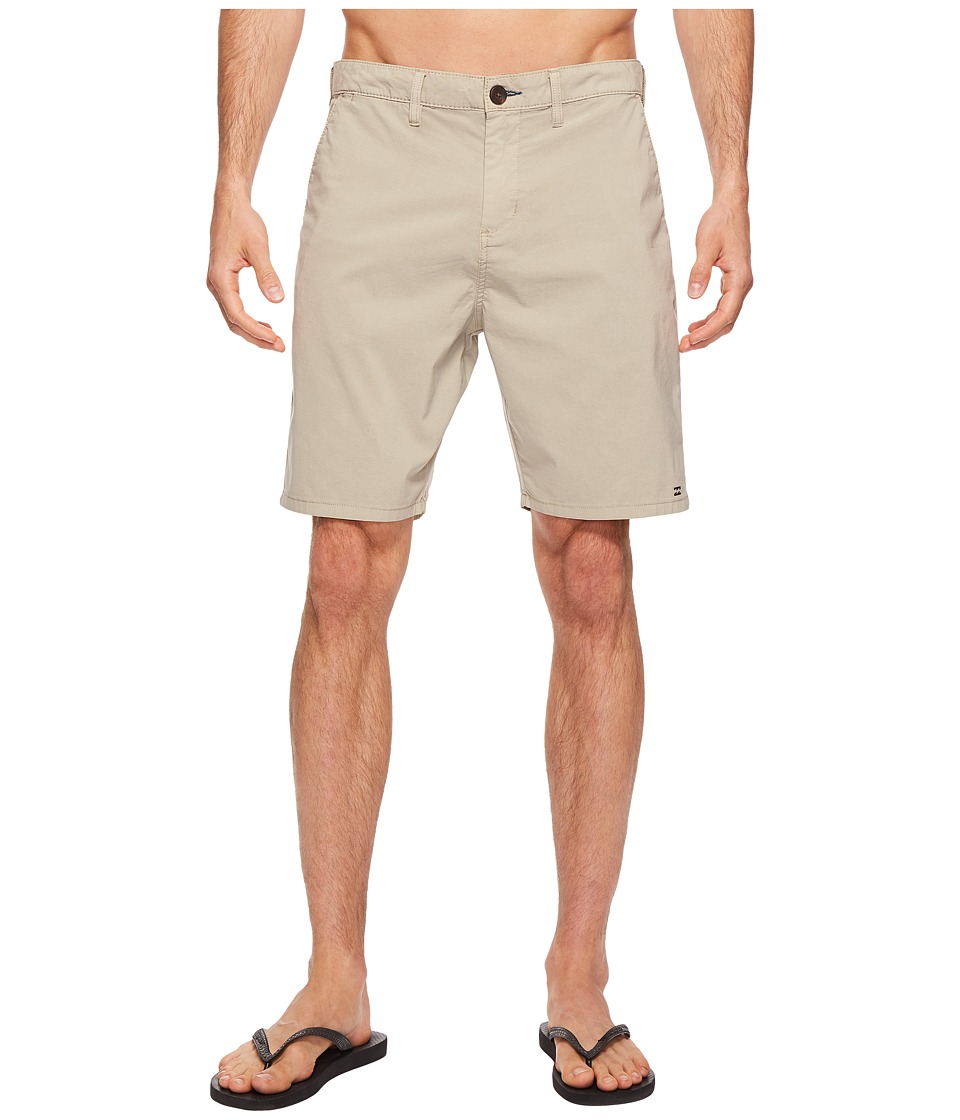 Billabong New Order X Overdye Walkshorts (Light Khaki) Men