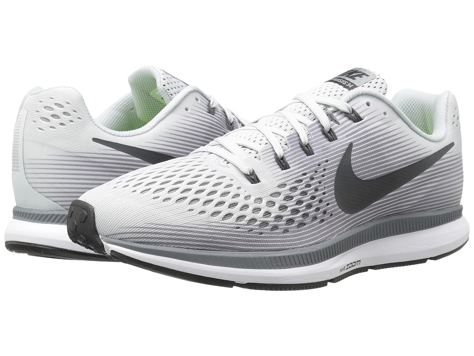 Nike Air Zoom Pegasus 34 (Pure Platinum/Anthracite) Men