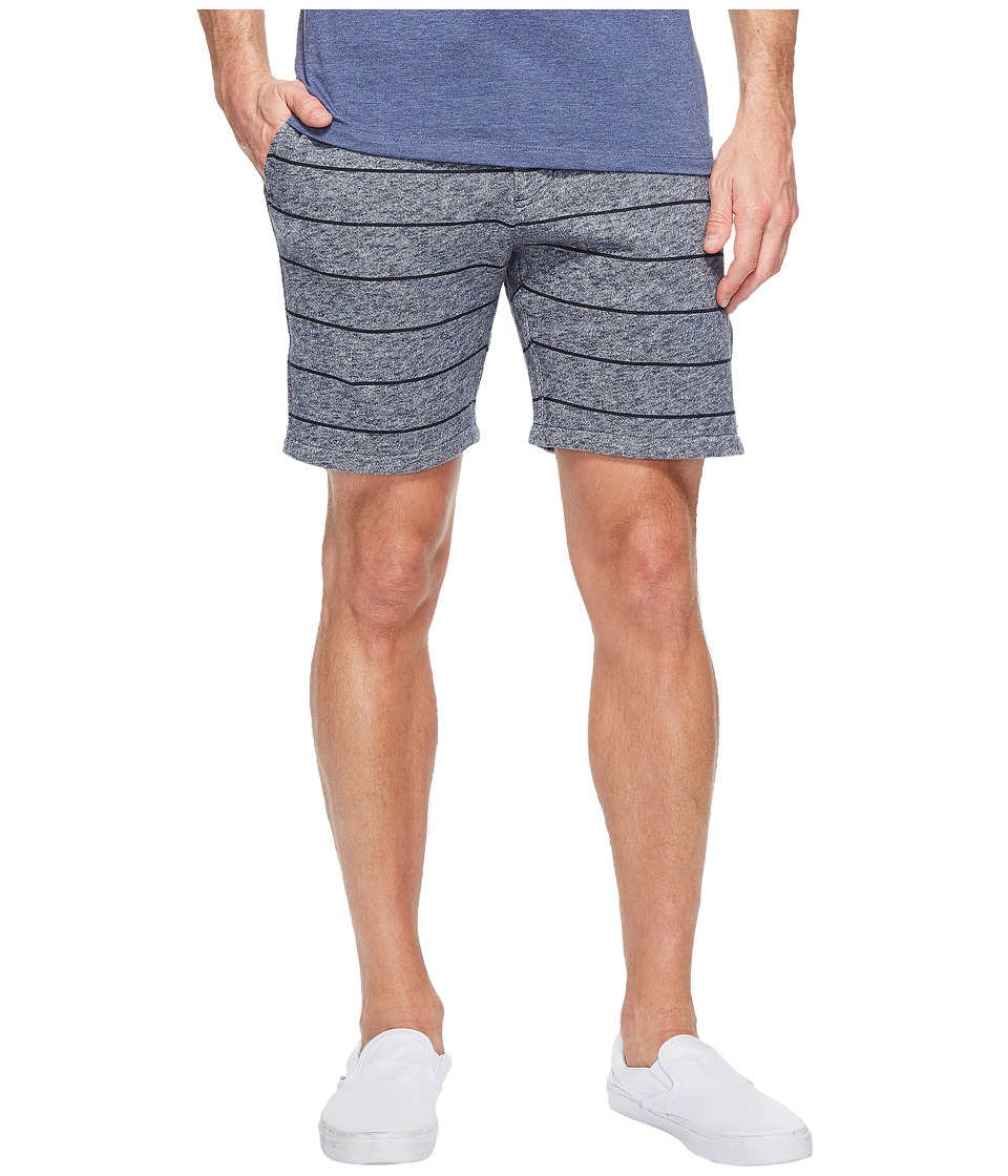 Quiksilver Street Fleece Shorts (Navy Blazer) Men