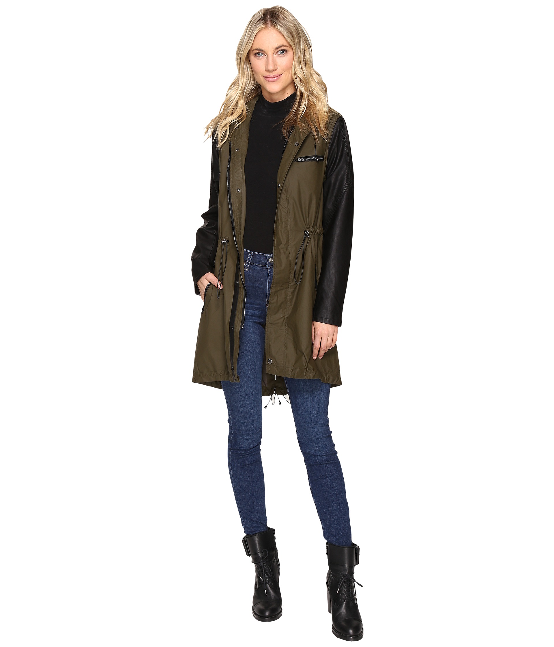 Silver Trench Coat Kenneth Cole Tradingbasis Kenneth Cole New York Women S Single Ted Side Tab Coat