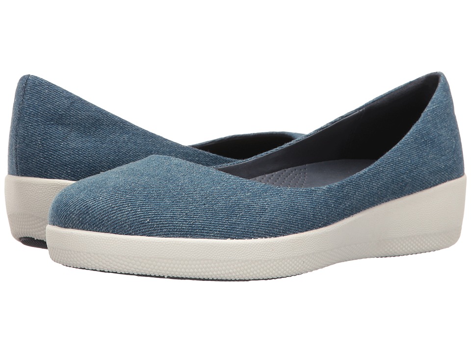 FitFlop Denim Superballerina (Denim) Women