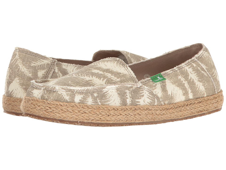 Sanuk Funky Fiona (Natural Hazy Palms) Women