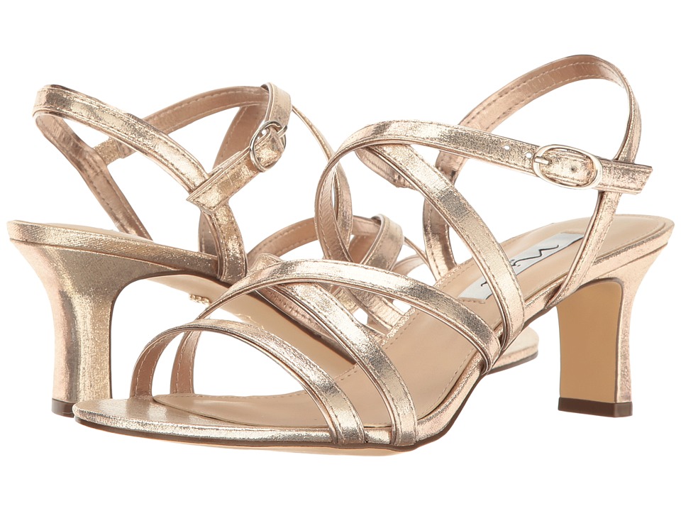 Nina Genaya (Taupe/Fairy Dust Reflective Suedette) High Heels
