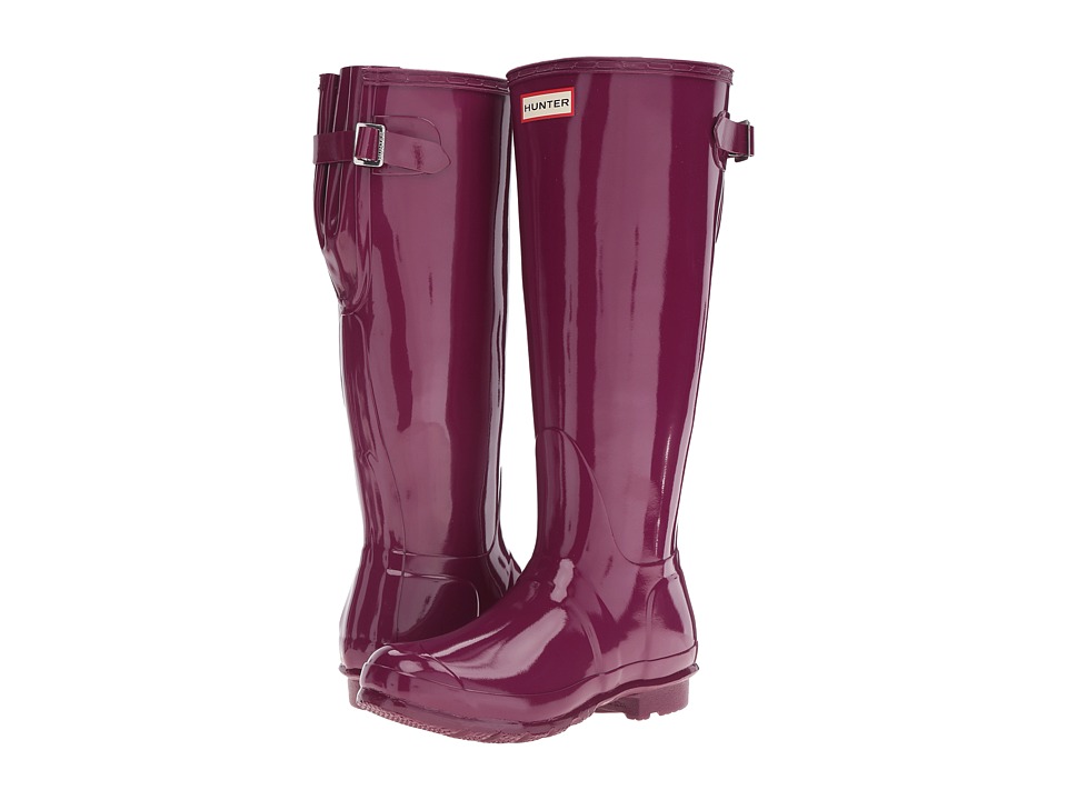 Hunter Original Back Adjustable Gloss (Bright Violet) Women