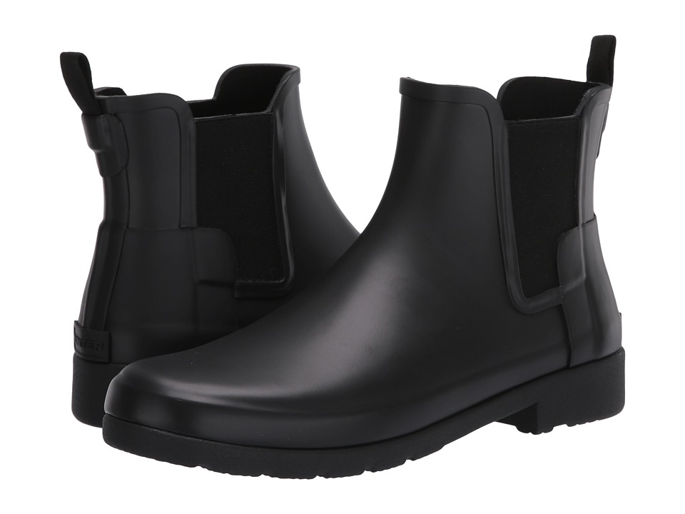 Hunter Original Refined Chelsea (Black) Women