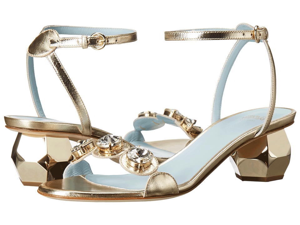 UPC 841402100055 product image for Frances Valentine - Beatrix (Gold Metallic Kid) Women's Shoes | upcitemdb.com