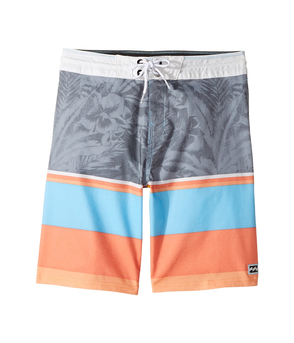 Billabong Kids Spinner LT Print Boardshorts (Big Kids) (Coastal) Boy