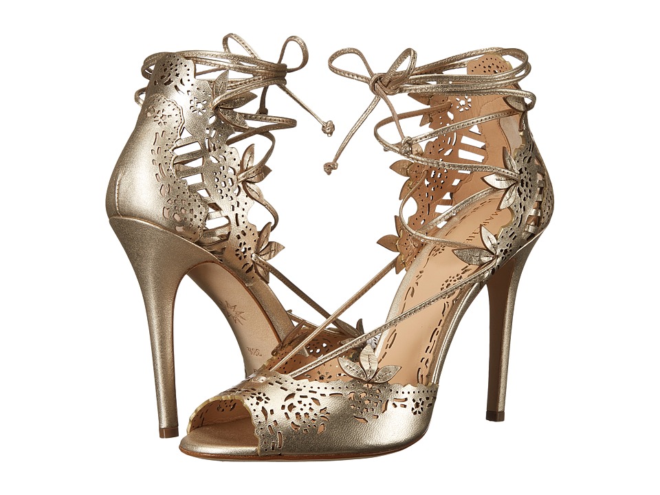 Marchesa Clara (Gold Nappa Leather) High Heels