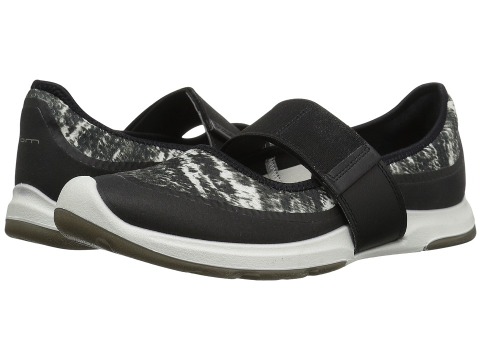 ECCO BIOM Amrap Mary Jane (Black/Black/White) Women