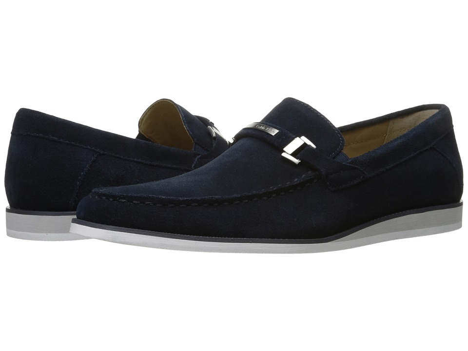 Calvin Klein Kiley (Dark Navy Calf Suede) Men
