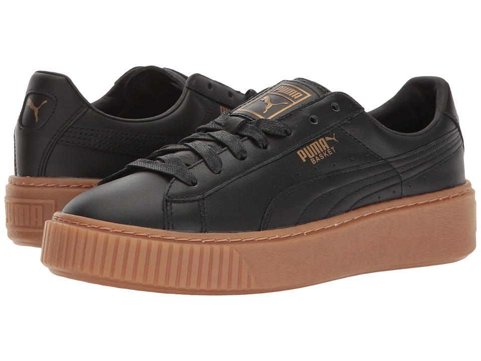 PUMA Basket Platform Core (Puma Black/Puma Black) Women
