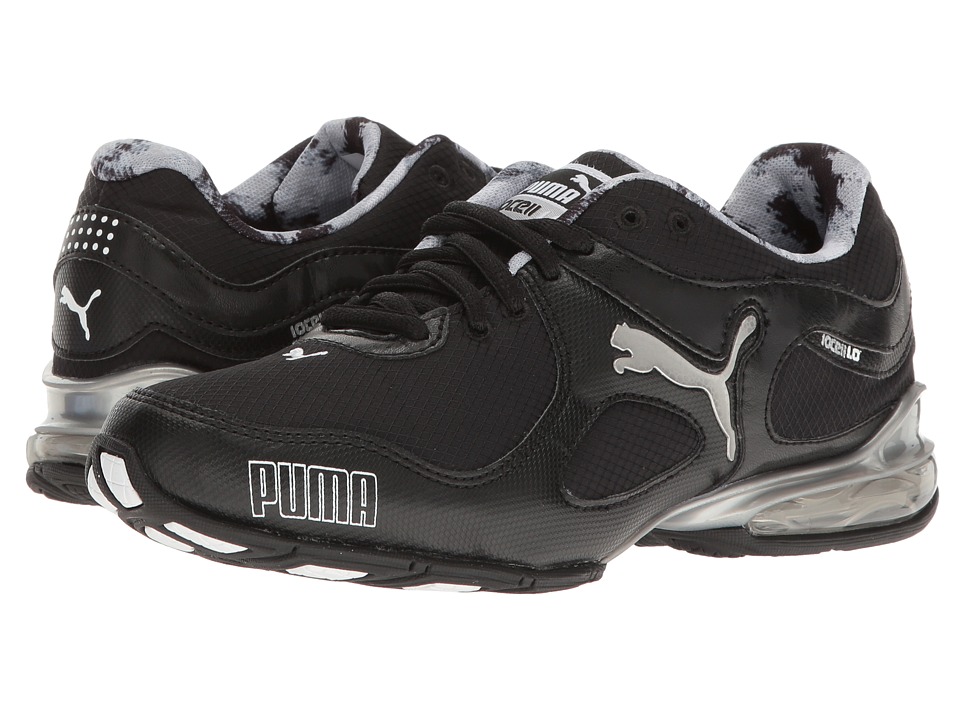PUMA Cell Riaze Paintbrush (Puma Black/Silver/Puma White) Women