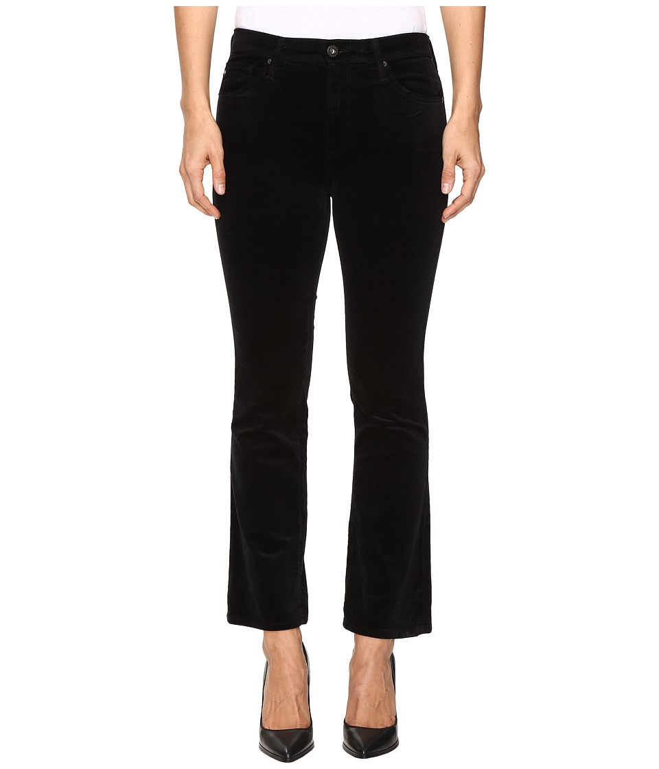 AG Adriano Goldschmied Jodi Crop in Super Black (Super Black) Women
