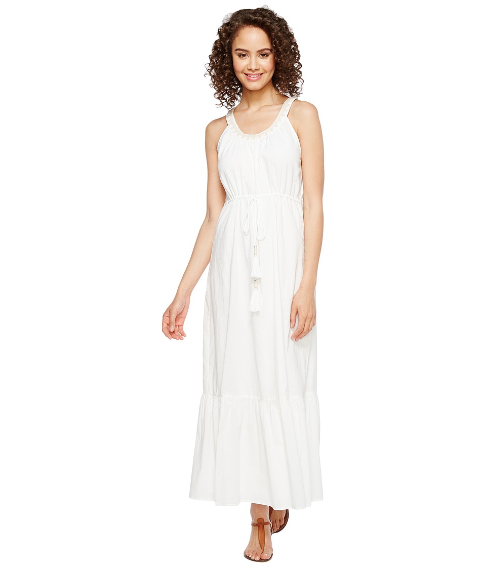 Tommy Bahama Cotton Voile Maxi Sundress (White) Women
