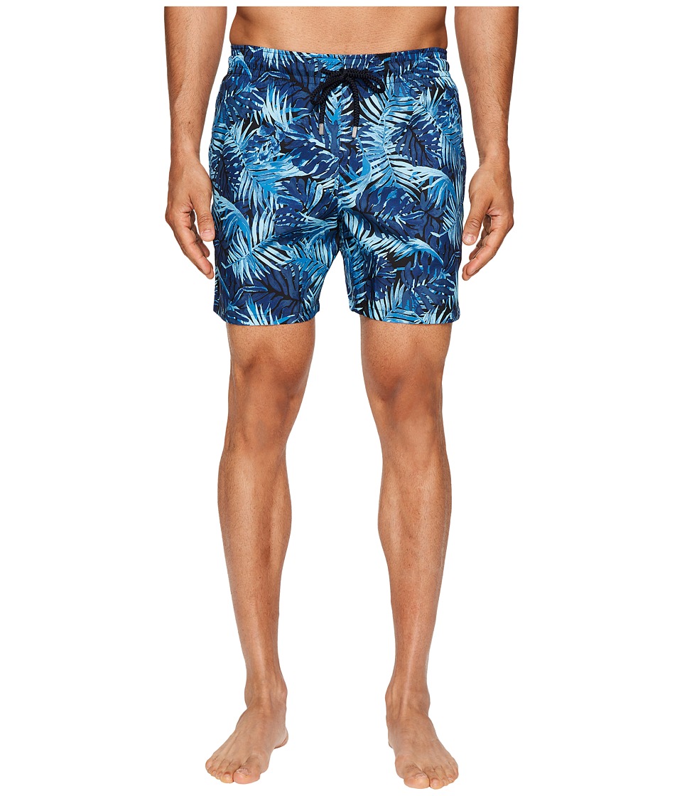 Vilebrequin Mahina Foldable Swim Trunk (Blue Multi) Men