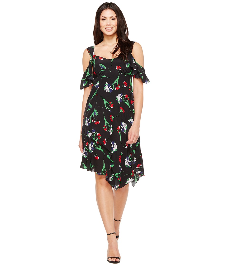 Nanette Lepore Sultry Sunset Sheath (Black Multi) Women