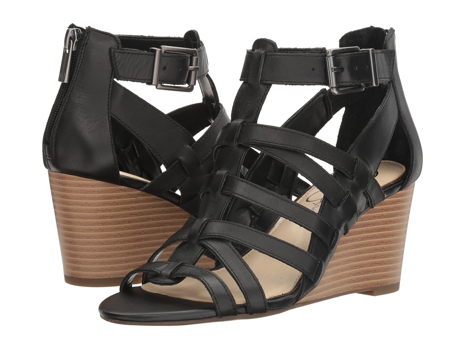Jessica Simpson Cloe (Black Soft Nappa Silk) Women